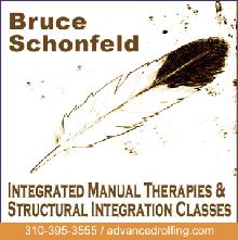 Bruce Schonfeld, Certified Advanced Rolfer